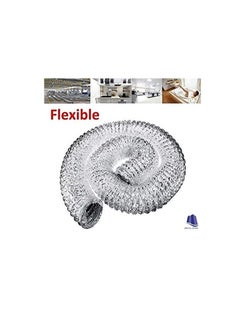 Generic Aluminium Flexible Duct Venting Duct Hose for Air Exhaust Line, Air Condition Line (6 inch)  - Image 3