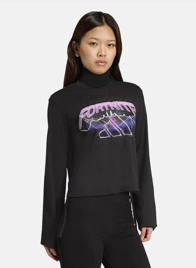 ADIDAS x FORTNITE Long-Sleeve Top T-SHIRT - Image 1