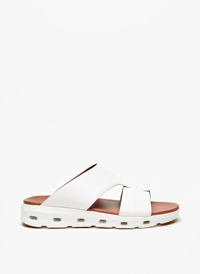Le Confort Men's Solid Slip-On Arabic Sandals