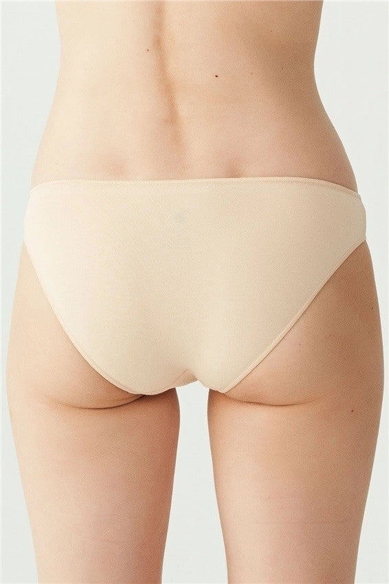 U.S. Polo Assn. Women's 5-Pack Economical Thin Elastic Briefs Black White Skin  - Image 4