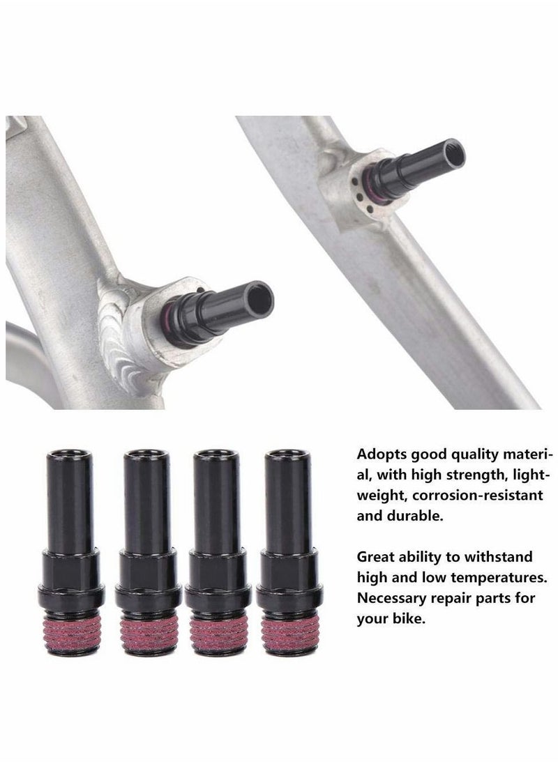 Excefore - 4pcs Mountain Bike Frame V Brake Screws M10 Fork Pivot Frame Screw Bolt for V Brake Systems Column - Image 1