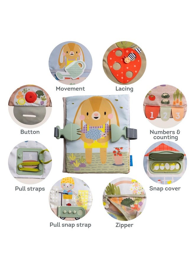 Taf Toys Montessori Toys For 1 2 3 Year Old Activity Book, Preschool Learning Activities For Toddlers. Busy Board Sensory & Fine Motor Skills, With 12 Sensory Toddler Activities For Boys & Girls  - Image 3