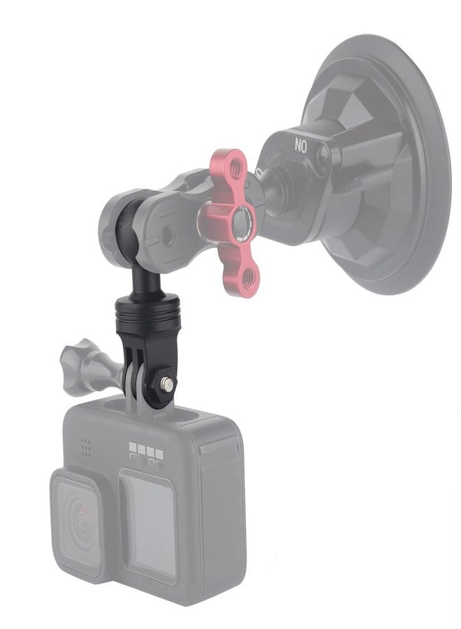 Rigdance حامل كاميرا Rigdance للسيارة، قاعدة كروية لكاميرات GoPro وInsta360 - يُركّب على قاعدة كروية للتثبيت مقاس 20 مم - Image 5