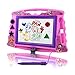Lollipop PAW Patrol Magnetic Drawing Board with Stylus and 3 Stamps for Girls or Boys Pink - Image 3