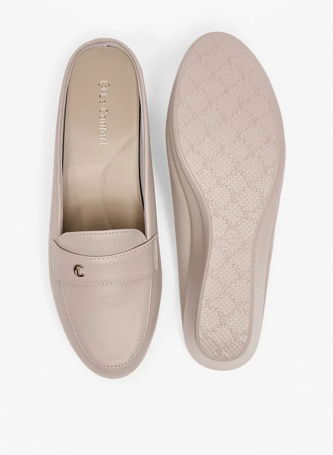 Le Confort Women Slip-On Mules with Wedge Heel