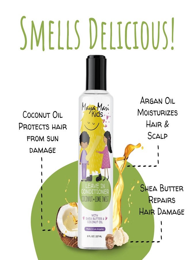 Maya Mari Kids Curly Hair Set for Coilies, Curlies, and Frizz Control: 2in1 Shampoo, Leave-In Conditioner, and Hair Gel - Perfect for Your Little One's Curly and Wavy Hair! - Image 4