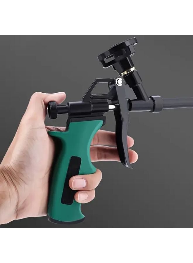 Silvery No Wash Foam Caulking Gun Drip Proof Sealant Glue Gun Ergonomic Handle - Image 3