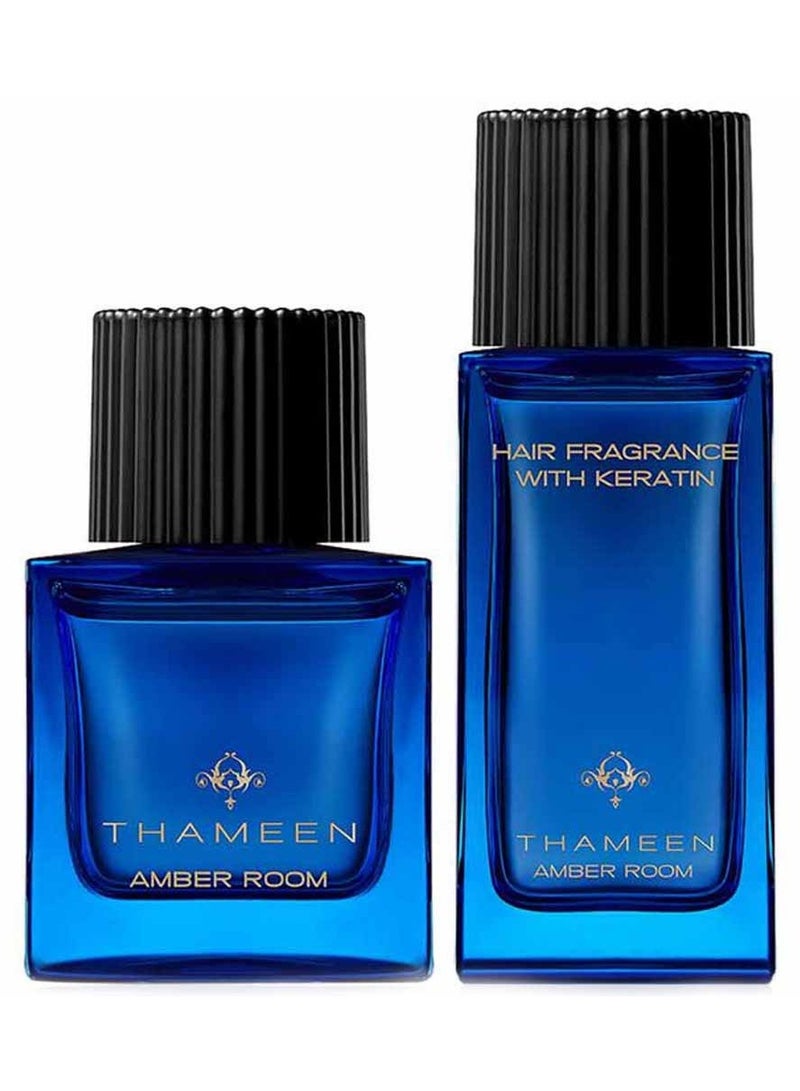 Thameen Treasure Collection Amber Room (U) Set Edp 50ml + Hair Fragrance 50ml - Image 1