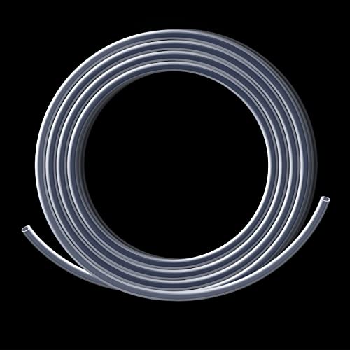 XHF 1/8 Inch 3:1 Waterproof Clear Heat Shrink Tubing Marine Grade Wire Cable Adhesive Lined Tube Insulation Seal Against Moisture Corrosion and Air Leakage, 20 Ft - Image 1