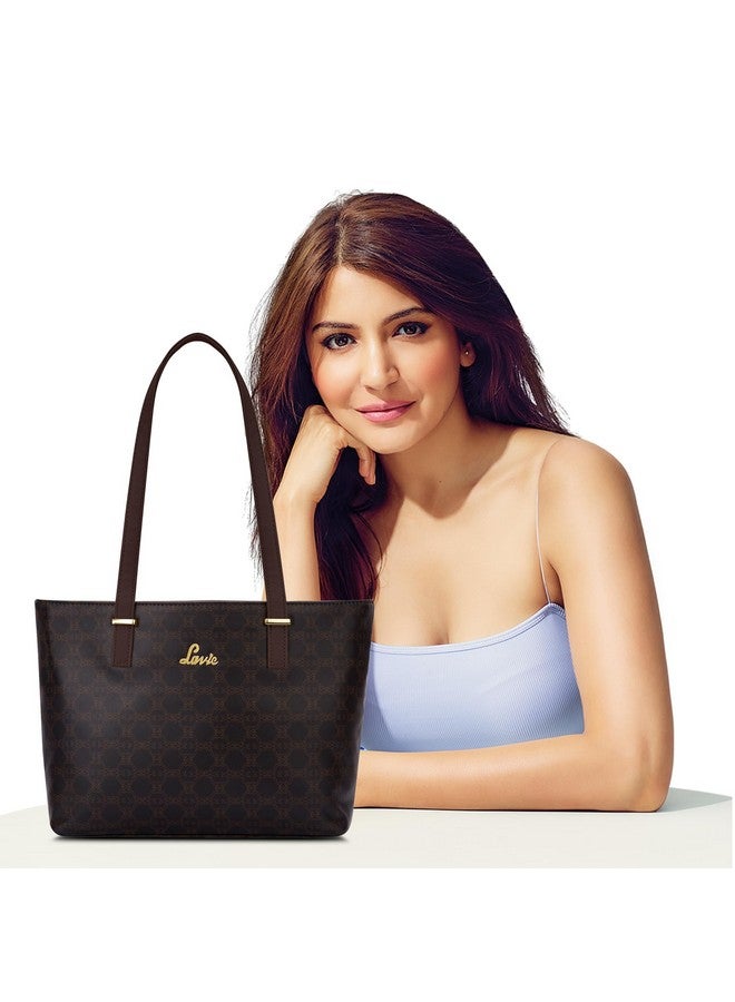 Lavie Women's Mabel Solid Tote Handbag for Women | Tote Bag For Work | Ladies purse | Stylish Shoulder Bag | Gift For Ladies - Image 5