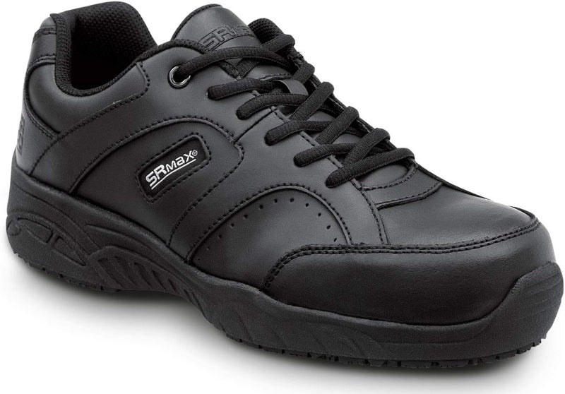 SR Max Store Fairfax II, Men's, Black, Athletic Style Slip Resistant, Comp Toe, EH, Work Shoe - Image 1