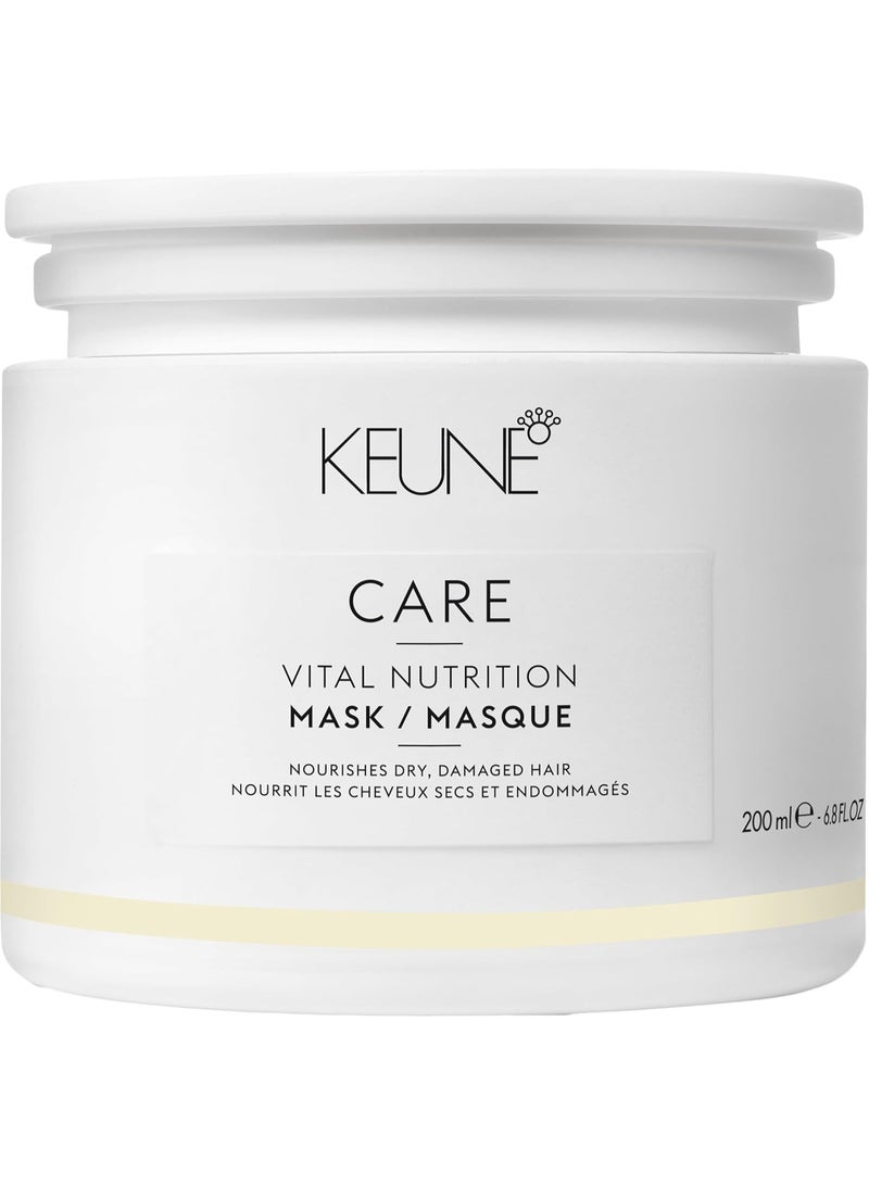 Keune Care Vital Nutrition Mask 6.8 Fl Oz