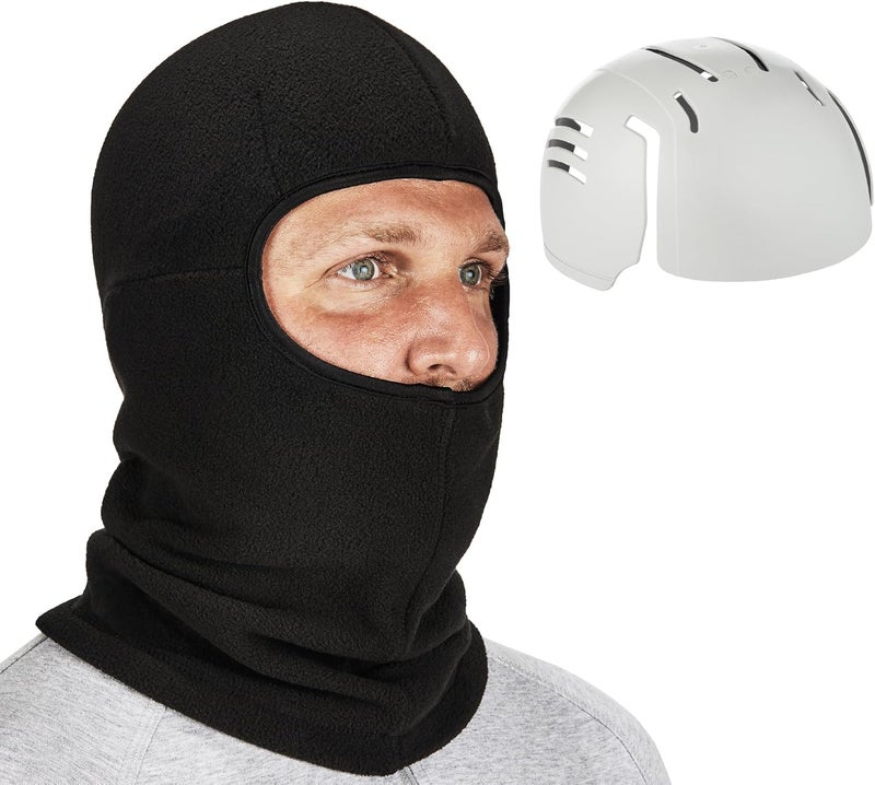 Ergodyne Zippered Balaclava Face Mask Includes Bump Cap Insert Ergodyne NFerno 6893ZIBlack - Image 1