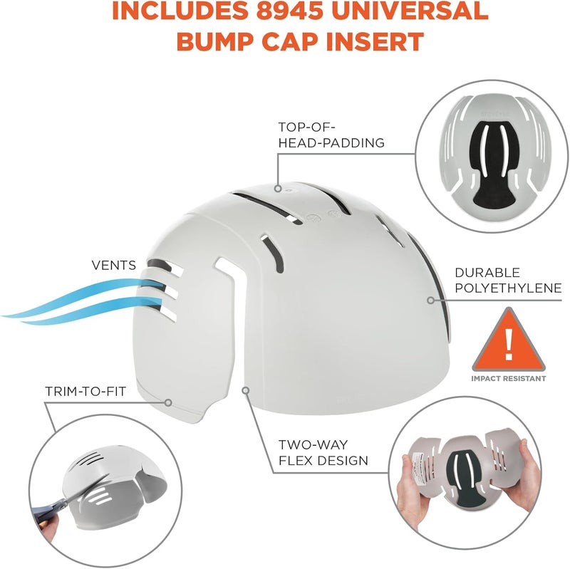 Ergodyne Zippered Balaclava Face Mask Includes Bump Cap Insert Ergodyne NFerno 6893ZIBlack - Image 4