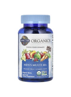 Garden of Life Garden of Life, Organics, Men's Multi 40+, Organic Berry, 120 Vegan Gummy Drops  - Image 1