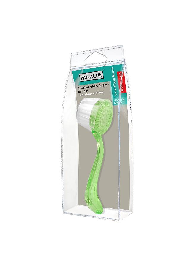 Panache Face Wash Brush Aqua Green - Image 4