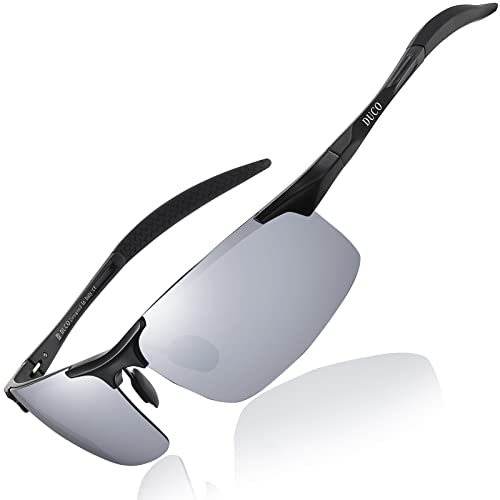DUCO Mens Sports Polarized Sunglasses UV Protection Sunglasses for Men 8177s - Image 1