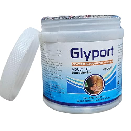 Rossify Glyport Glycerine Suppository USP - Effective Relief for Constipation (Adult) - Image 3
