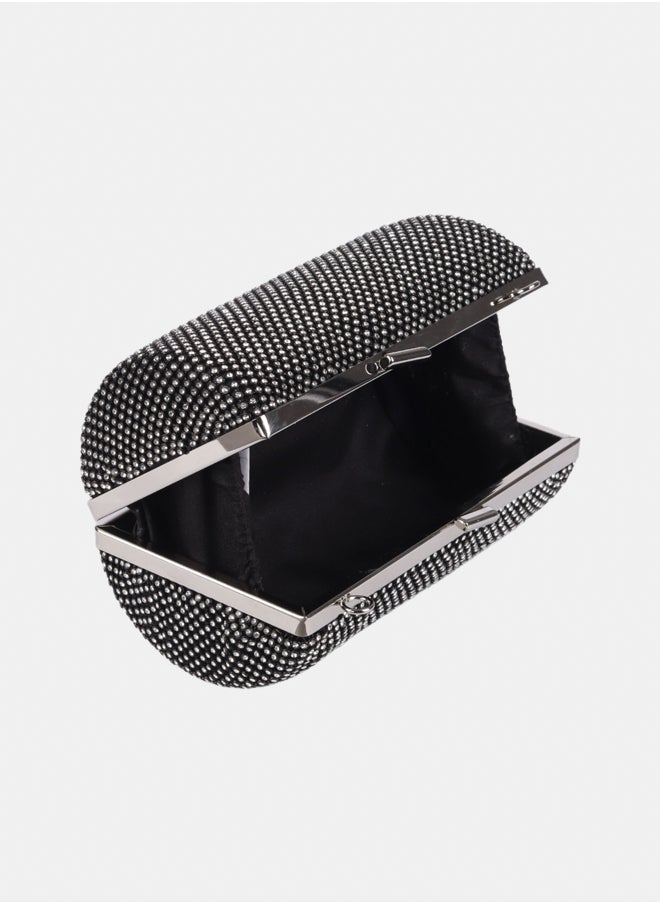 Mr.joe - A glitter soiree clutch 411207 (Black) - Image 1