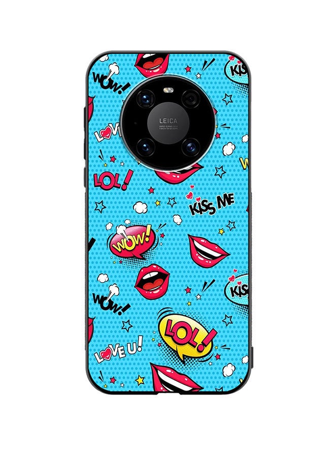 VR CREATIVE Protective Case Cover For Huawei Mate 40 Pop Art Design Multicolour - Image 1