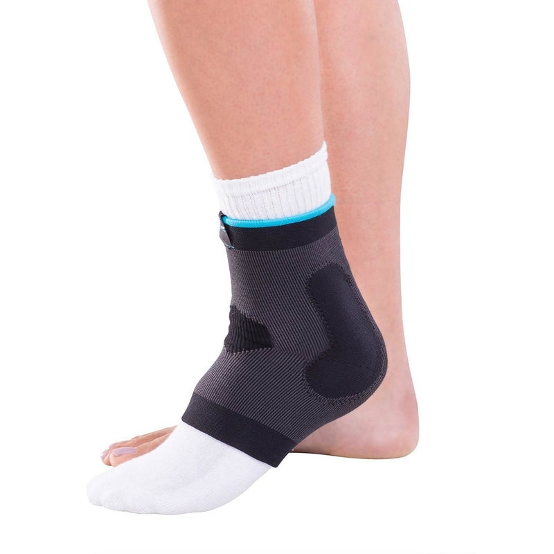 Advantage DA161AV02BLKM Deluxe Elastic Ankle for Sprains Strains Swelling Black Medium fits 85 95
