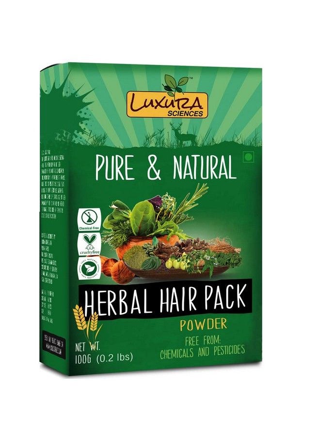 Luxura Sciences Natural Hair Pack For Dry Hairhair Growthhair Fall And Damaged Hair Repair Hair Mask(100 Grams)  - Image 2