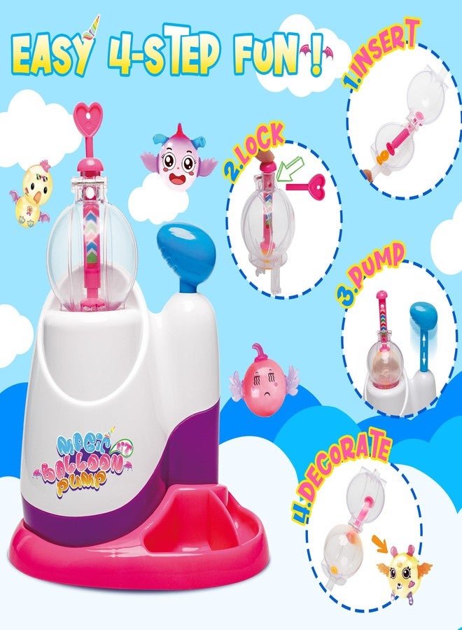 كيديتوس مجموعة كيديتوس لصنع بالونات على شكل حيوانات مع مضخة، مجموعة صنع بالونات للأطفال مع ملصقات وإكسسوارات، لعبة إبداعية يمكنك صنعها بنفسك، هدية عيد ميلاد للأولاد والبنات من عمر 3 سنوات فما فوق - Image 2