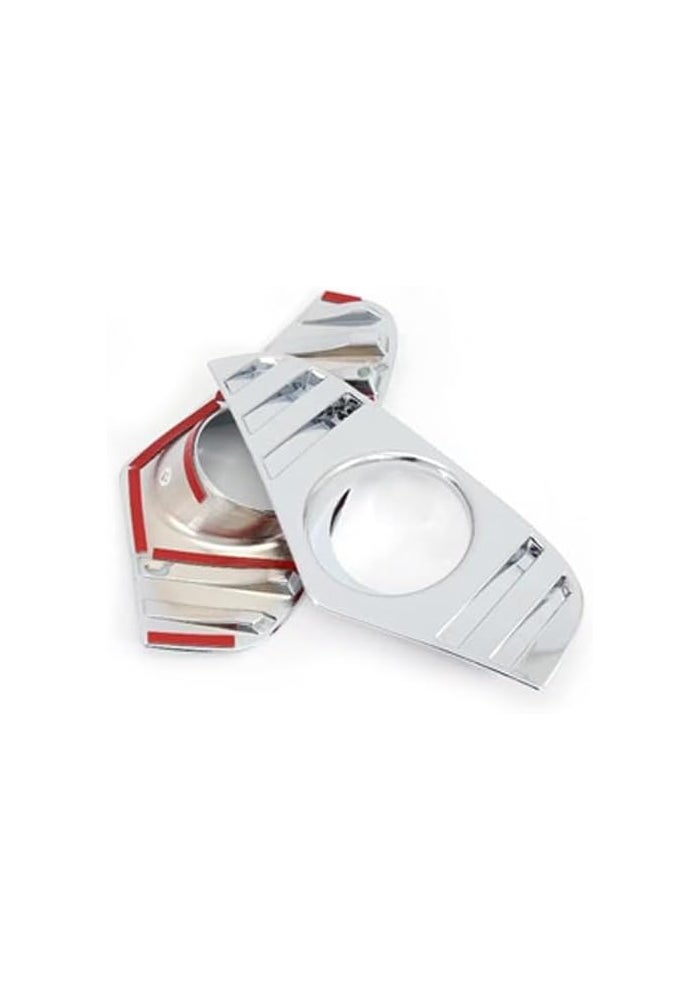 DEMULAX Chrome Fog Light Cover Trim for Toyota RAV4 2019 - Image 4