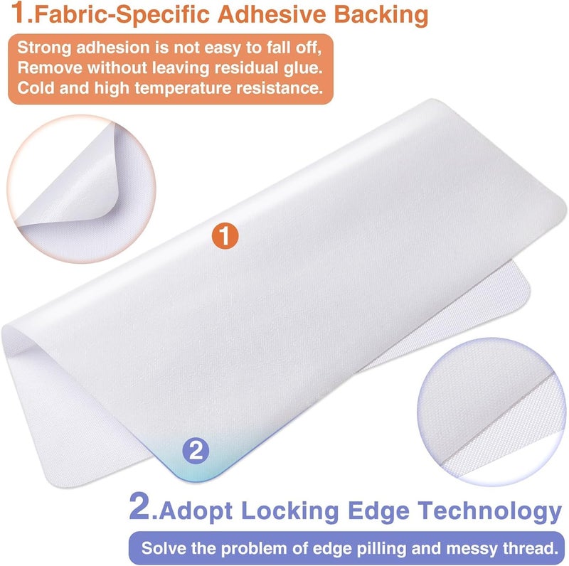 Gheeidau Canvas Repair Patch 9Ã—11 Inch 3Pcs Waterproof Self-Adhesive Fabric Repair Patch for Tents,Boat Cover,Pop Up Canopy,Patio,Bags,Car Seats,Sofas,Furniture Cover(Beige 2.0) - Image 4