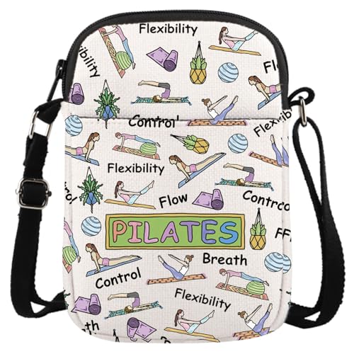 GJTIM Pilates CB Crossbody Bag for Pilates Instructor, Teacher, Coach - Exercise & Workout Gift - Image 1