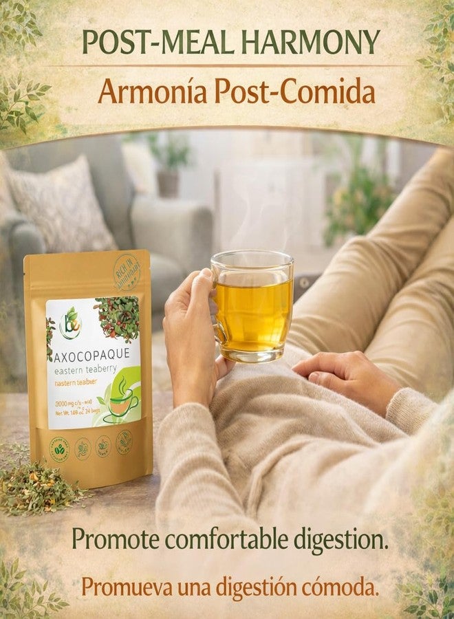 B-Experts Axocopaque Mexican Herbal Tea - 24 Premium Tea Bags (2000mg per Bag) - Authentic 100% Natural Mexican Botanical - Caffeine-Free, Vegan & Non-GMO - Traditional Harmony - by BEXPERTSUSA - Image 4
