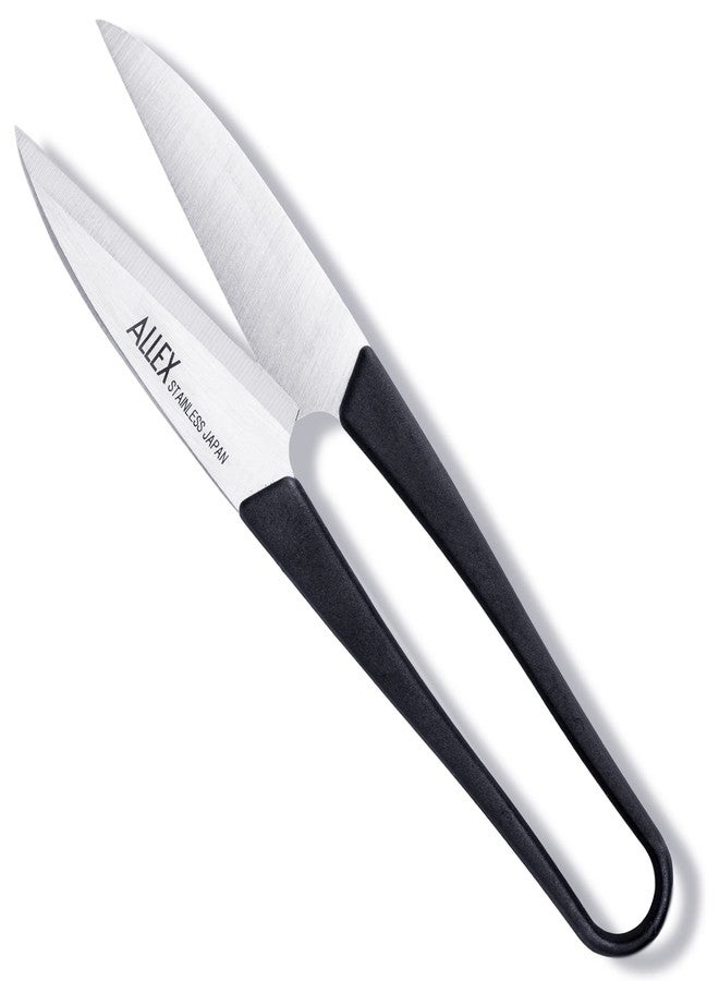 ALLEX\アレックス ALLEX Japanese Thread Snips for Sewing and Embroidery 4.5" (Long), Made in JAPAN, Spring Loaded Small Thread Snippers Scissors, Black - Image 1