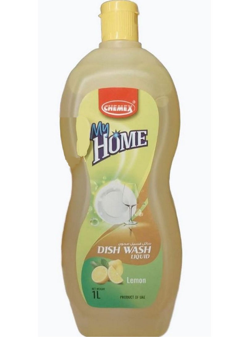Chemex Myhome Dishwashing Liquid Lemon 1L