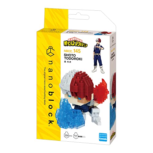 Kawada nanoblock My Hero Academia Shoto Todoroki Character Collection Series Building Kit - Image 5
