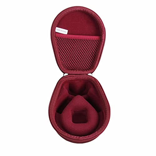 Hermitshell حافظة هيرميتشل لحماية سماعات AfterShokz Trekz Air/AfterShokz Aeropex/Titanium Mini/Shokz OpenRun Pro/SHOKZ OpenRun Pro 2 اللاسلكية بتقنية توصيل العظام AS650 / AS800 (أحمر كانيون) - Image 3