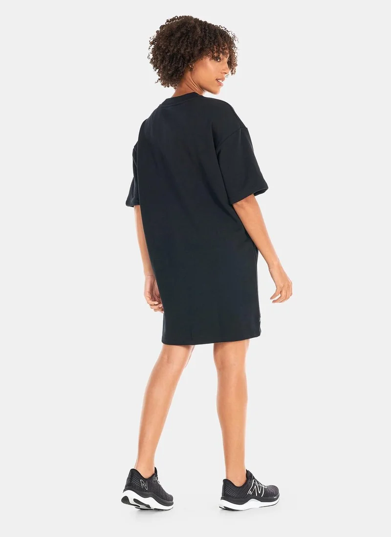 New Balance Women's Essentials Stacked Logo Graphic Dress