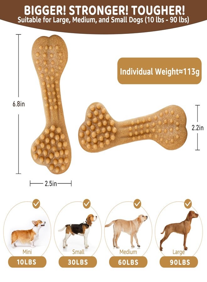 IPTPAS Durable Dog Chew Toy for Aggressive Chewers, Tough Dental Toy for Teeth Cleaning, Boredom & Anxiety Relief, Long-Lasting Toy for All Dog Sizes & Teething Puppies, Keep Them Busy - Image 4