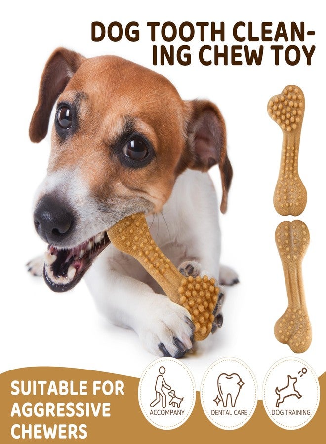IPTPAS Durable Dog Chew Toy for Aggressive Chewers, Tough Dental Toy for Teeth Cleaning, Boredom & Anxiety Relief, Long-Lasting Toy for All Dog Sizes & Teething Puppies, Keep Them Busy - Image 2
