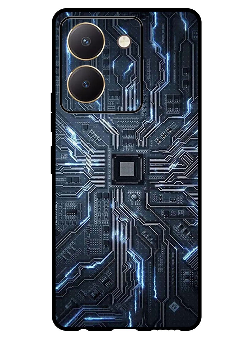 Theodor Protective Case Anti Scratch Shock Proof Bumper Cover For Vivo Y77t Hardware Circuit - Image 1