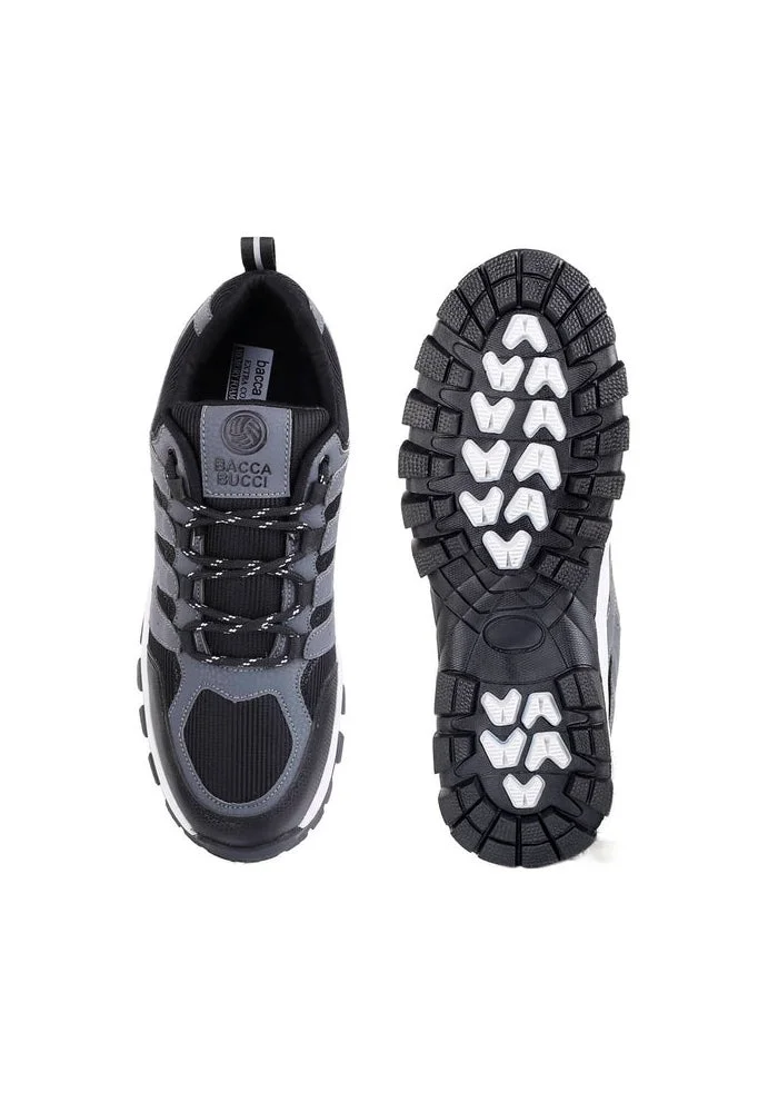 Bacca Bucci Slate Grey EverTrek Outdoor Hiking Boots-All-Terrain Grip for Men | Best Price UAE