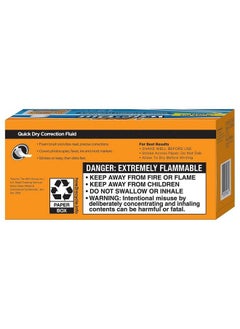 Bic Bic Correction Fluid Quick Dry Formula 20Ml White (Bicwofqd12We)  - Image 3