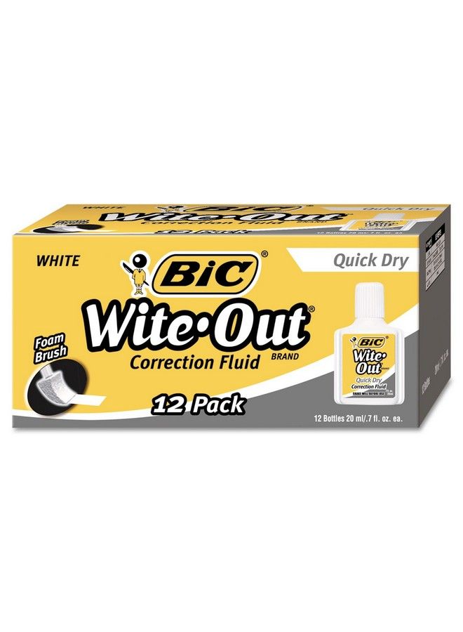 Bic سائل تصحيح بيك تركيبة سريعة الجفاف 20 مل أبيض (Bicwofqd12We) - Image 2