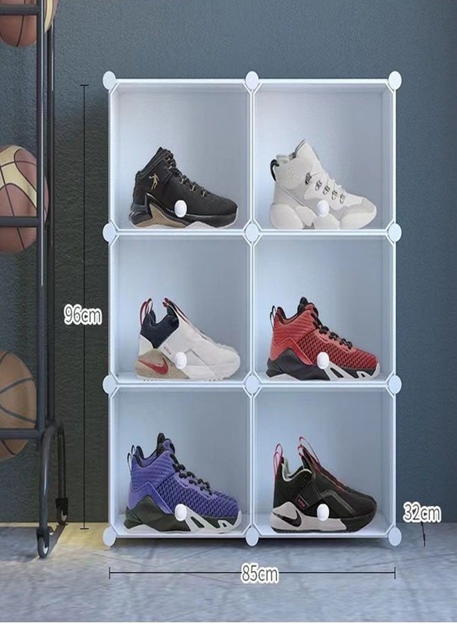 fashionhome Modern Multi-Steps Plastic Shoe Organizer - Image 5