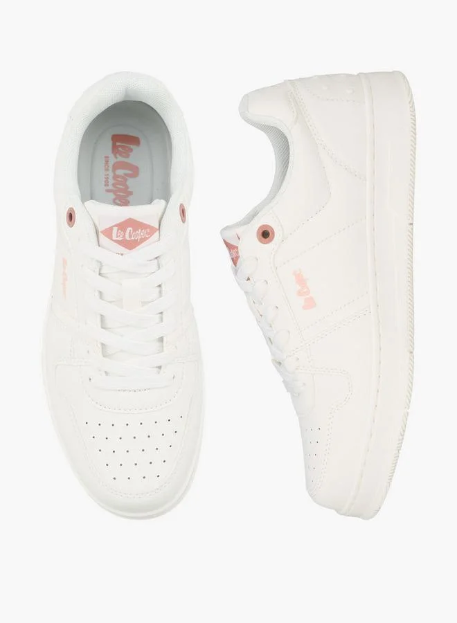 Lace-Up Ankle School Sneakers