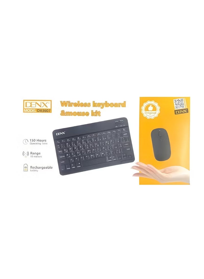 Denx Bluetooth keyboard + wireless mouse DX3607 - Image 2