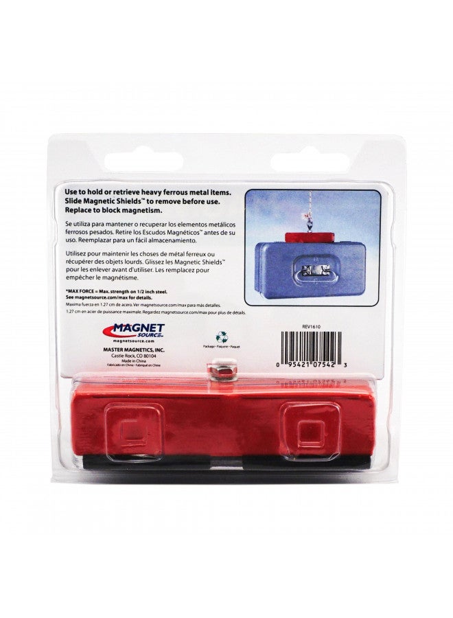 Master Magnetics Powerful Retrieving and Holding Magnet, Fishing Magnet with Eyebolt, Nut and Magnetic Shield, 07542 - Image 3