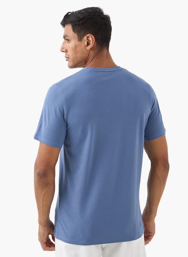 ايكونيك تيشيرت بطبعة حروف أيقونية - Image 3