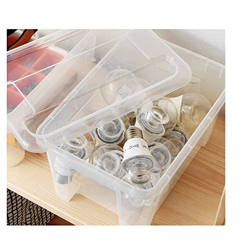 NT-STAR Box With Lid, Transparent, 5L, (Plastic, Rectangular), 24 x 15 x 14 Centimeters - Image 5