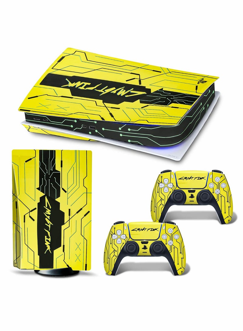 Vinyl Decal Skin for PlayStation 5 Disc Version, Custom Sticker Cover for PS5 Controller - Image 1