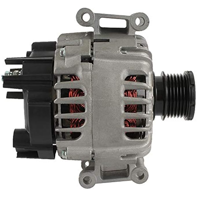 DB Electrical New Alternator Compatible with/Replacement for Mercedes Benz C250 Slk250 Ir/If; 12V; 120 Amp 014-154-14-02 - Image 2